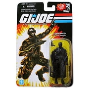 G.I. Joe 25th Anniversary Comic Series Cardback Snake Eyes Commando 3.75 Inch Action Figure
