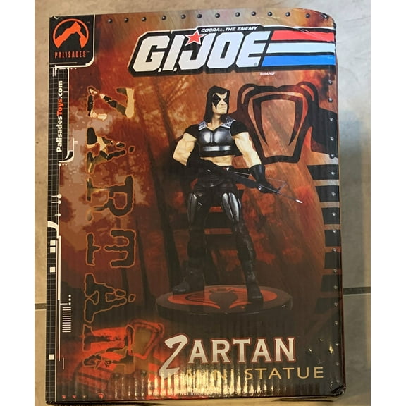 GI Joe Zartan figure Mini Statue hand #d to1200 NEW factory seald Palisades Toys