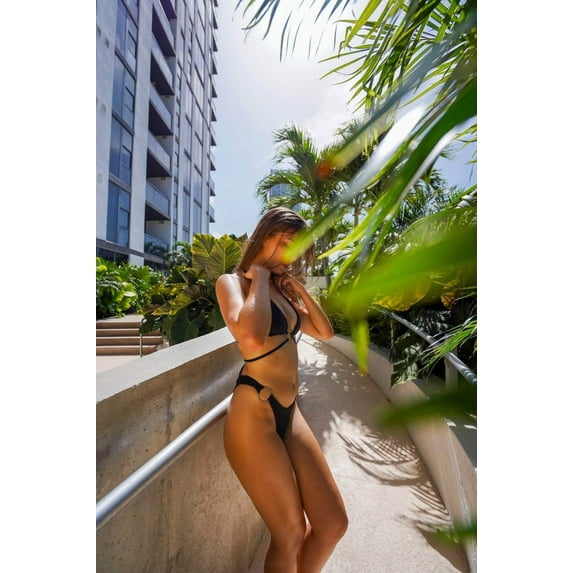 GI'S NOIR CHIC RING BIKINI BOTTOM