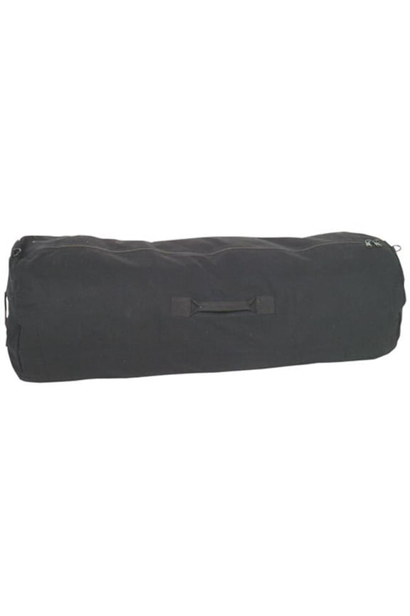 GI Style 25 x 42 in. Zip Duffle Bag - Black