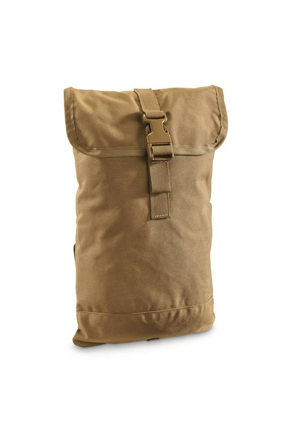 GI USMC FILBE Hydration Pouch,  MOLLE, 9.5 (W) x 15 (H), Coyote, Made in USA