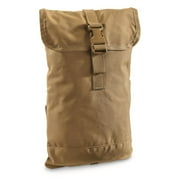 GI USMC FILBE Hydration Pouch, MOLLE, 9.5  W x 15  H, Coyote, Made in USA