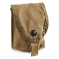 thumbnail image 1 of GI USMC Molle II Compatible Multipurpose Pouch, Hiking, Camping, Fishing Pouch, Coyote Brown Made in USA— 2 Pack, 1 of 2