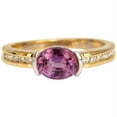 thumbnail image 1 of GIA 1.78CT NATURAL NO HEAT BRIGHT PINK SAPPHIRE DIAMOND RING 18KT, 1 of 6