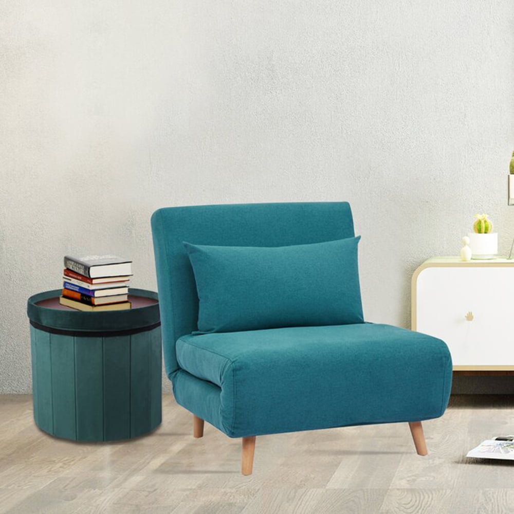 Tri fold futon chair sales