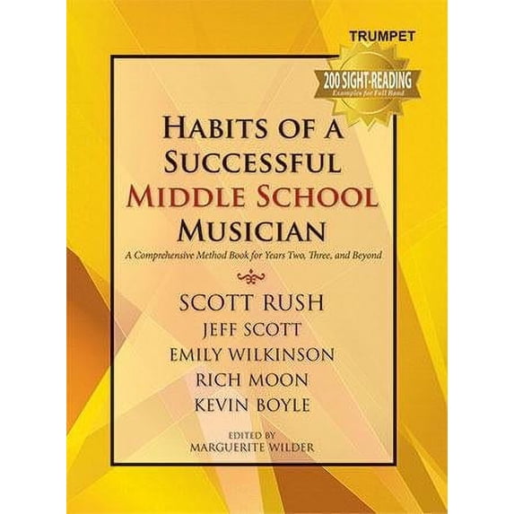 Habits Of A Successful Musician - Trumpet Method Book By GIA Publications G8135