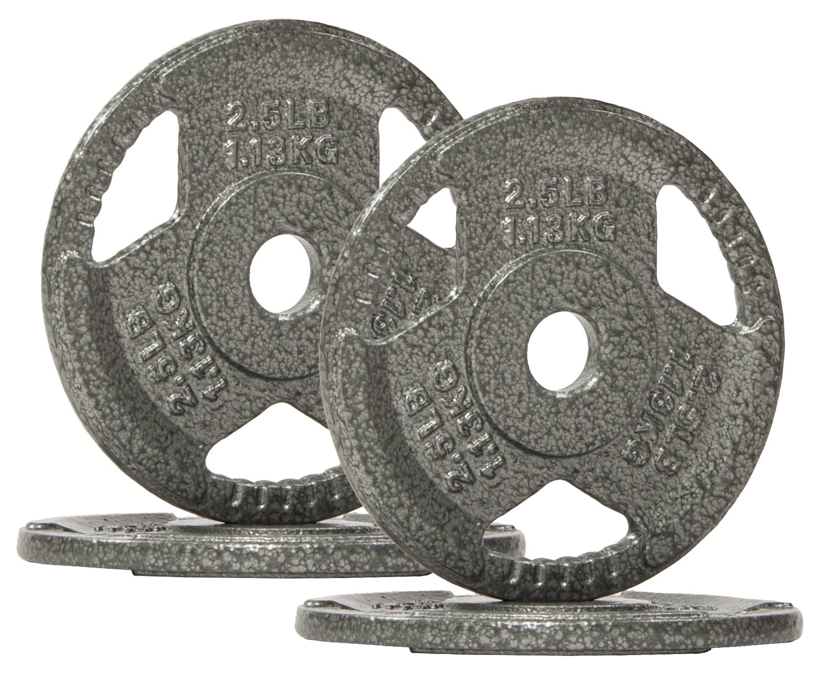 A2ZCARE Cast Iron Weight Plates Set - 1 Inch Hole For Standard Dumbbells & Barbells, Home Gym
