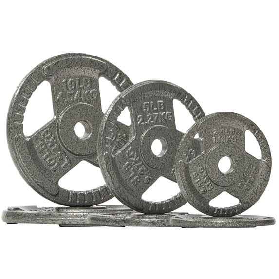 GIANNA 1-Inch Standard Cast Iron Weight Plate, For Strength Training ...