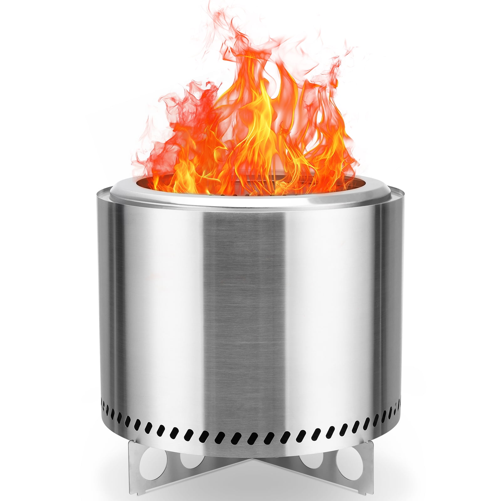 Portable Smokeless Fire Pit for Patios & Gardens - Walmart