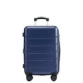 thumbnail image 1 of CONCETTA 20 Inch Carry on Luggage with Spinner Wheels, Hard Shell ABS Suitcase Lightweight Expandable Rolling Luggage, Blue, 1 of 8