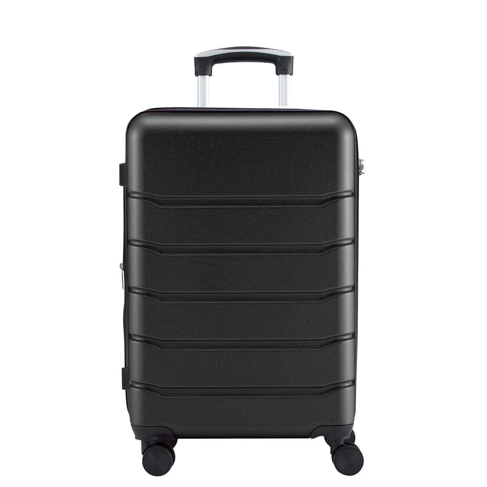 24-inch Black Hardcase Roller Luggage