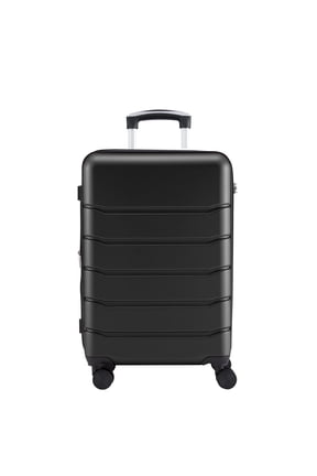 24 Inch Hardside Expandable Luggage with Spinner Wheels, Checked-Medium Lightweight Expandable Rolling Luggage with TSA Lock, Black