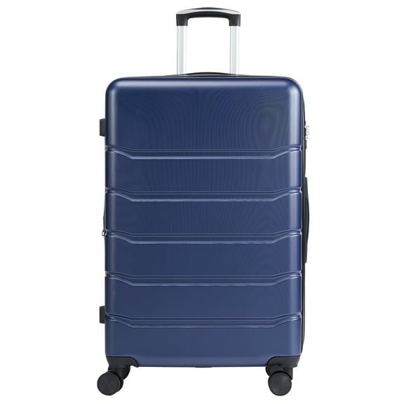 JOINSUN 28 Inch Hardside Expandable Luggage with Spinner Wheels, Checked-Large Lightweight Expandable Rolling Luggage with TSA Lock, Blue