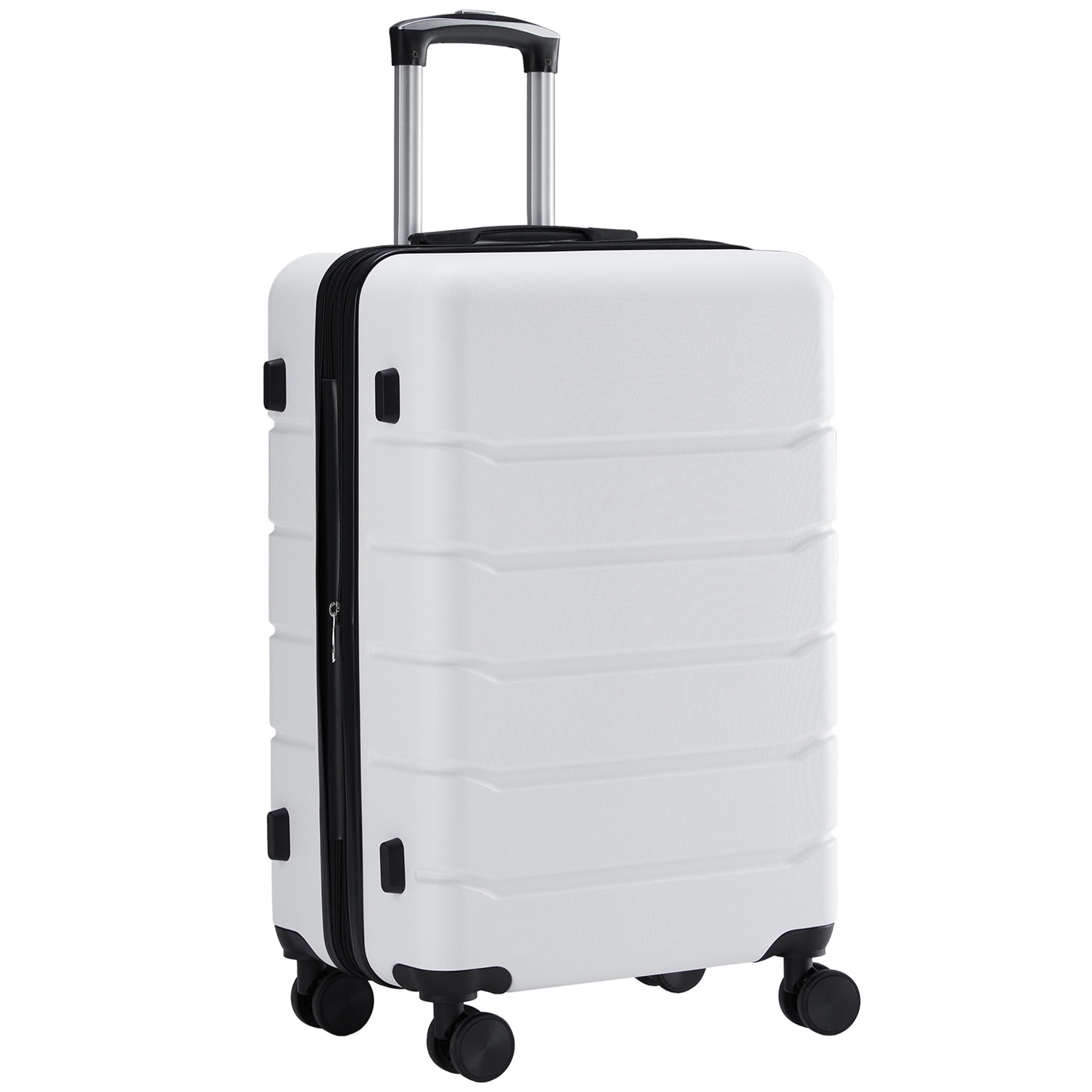 liliwagon II ホワイト GIANNA 28 Inch Hardside Luggage, Expandable Rolling Luggage with