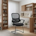 thumbnail image 1 of GIANNA Desk Chair No Wheels for Home Office, for Conference Room Waiting Reception Guest,2 Packs, 1 of 7