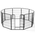 thumbnail image 1 of JOINSUN Dog Playpen Indoor 40” Height - Pet Fence Exercise Pen for Yard Gate 8 Panels Foldable, 1 of 7