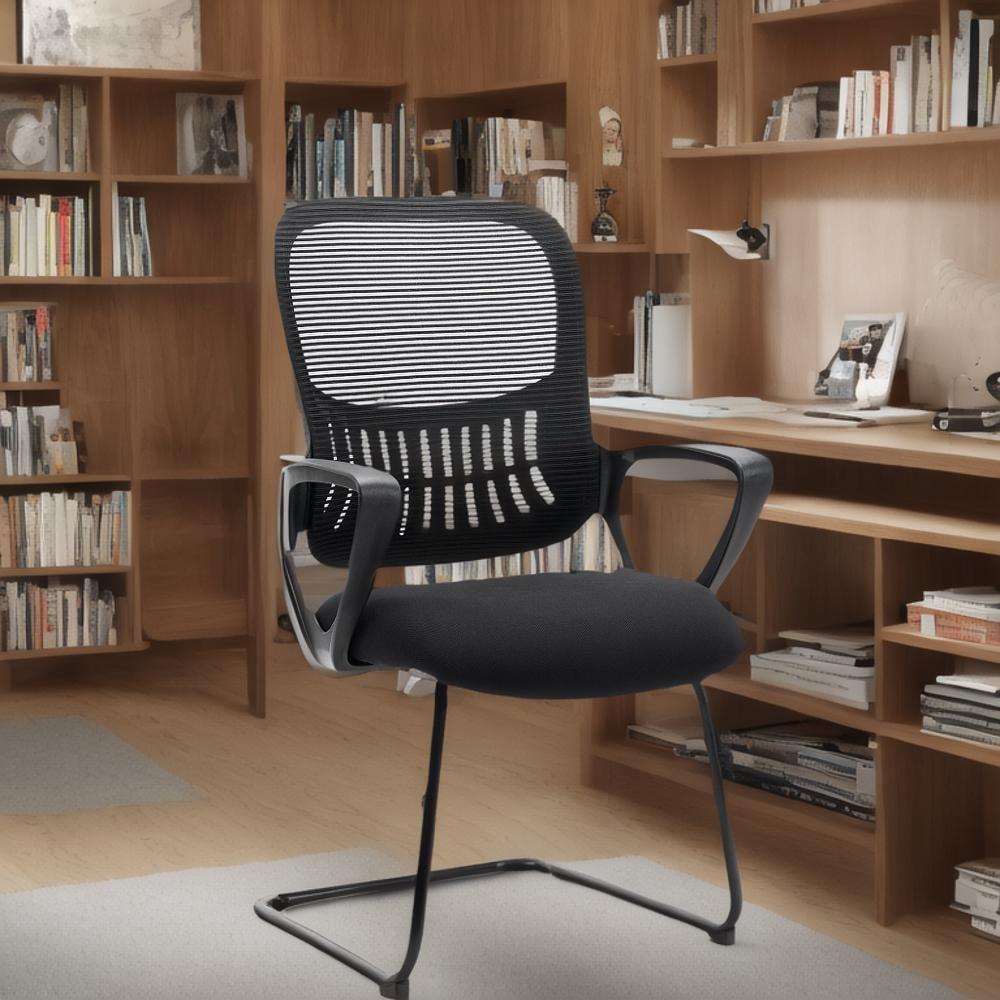 GIANNA Home Office Desk Chair No Wheels, Suit for Conference Room Waiting Reception Guest,2 Pack