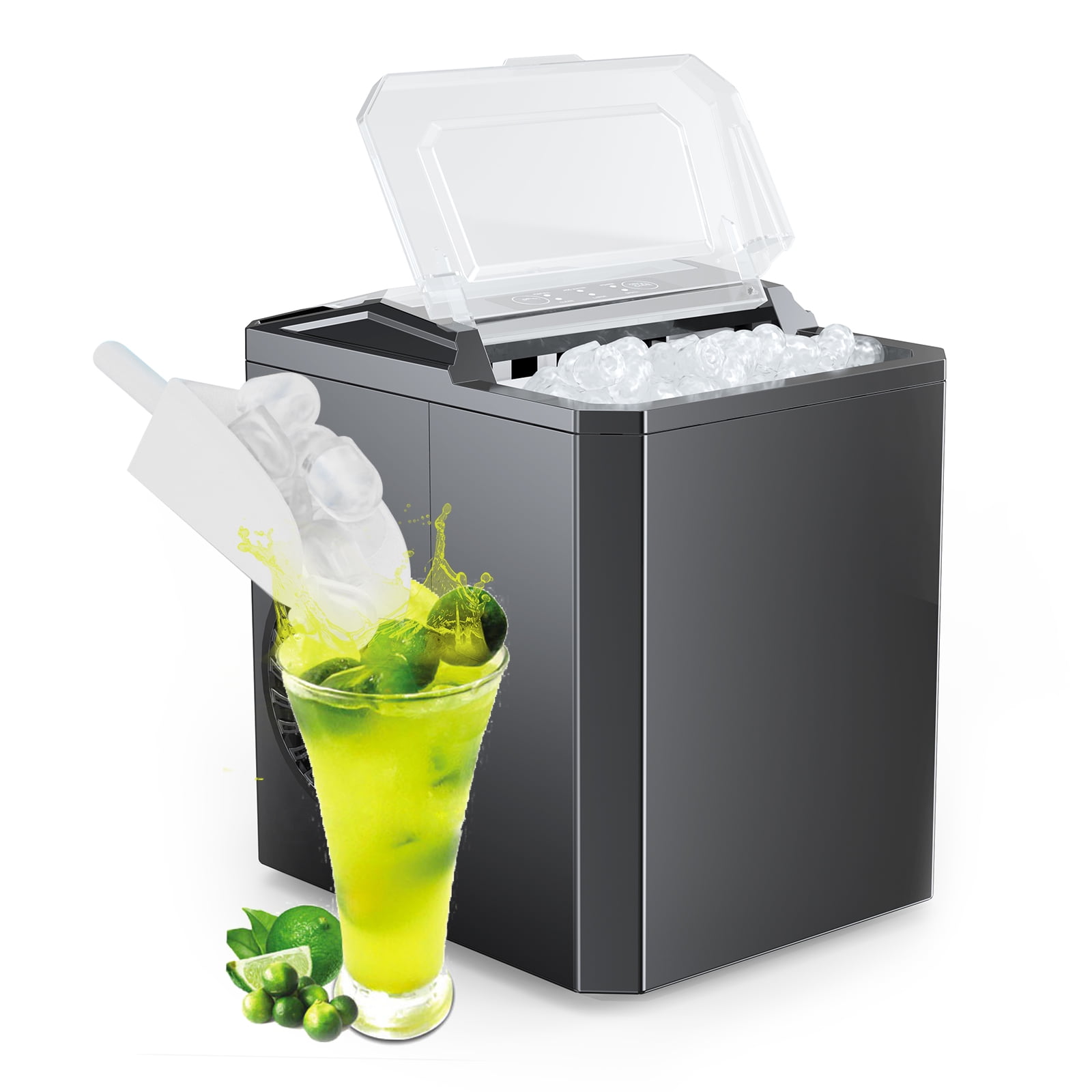 Gianna Portable Countertop Ice Maker – Two Sizes, Self-Clean