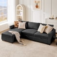 thumbnail image 1 of GIANNA Modular Sectional Sofa, 4 Seat Sofa Set with Storage for Living Room, L-Shaped Modern Sofa Sleeper, Comfy Sofa Couch with Extra Deep Seats for Lounge, 1 of 8