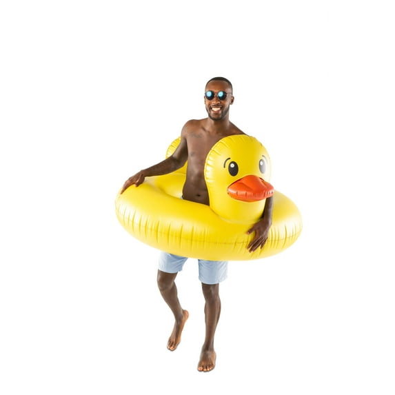 BigMouth Inc Giant 4ft Inflatable Rubber Duckie Pool Float Raft - Fun ...