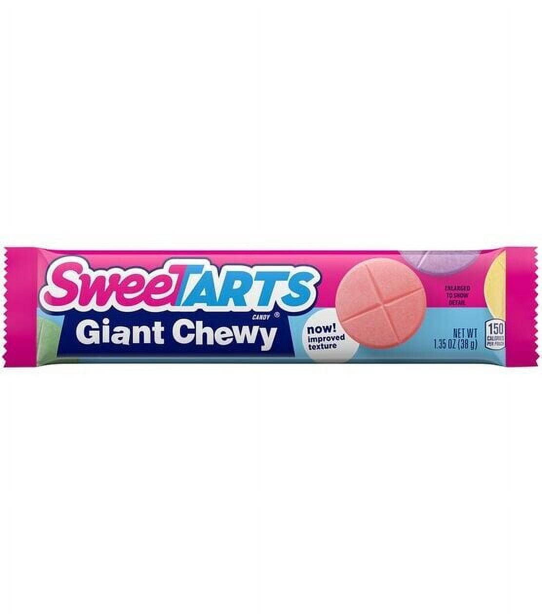 GIANT Chewy SweeTarts Candy 8 COUNT - Tangy Candy