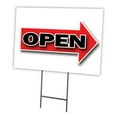 thumbnail image 1 of GIANT RIGHT OPEN ARROW 12"x16" Yard Sign & Stake | Advertise Your Business | Stake Included Double Sided Image | Made in The USA, 1 of 3