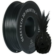 GIANTARM PLA 3D Printer Filament 1.75mm Black, Dimensional Accuracy +/-0.03mm, 1kg 2.2lbs , 1080 Feet  330m per Roll, Vacuum Packaging, Toughness Enhanced, Fit for Most 3D FDM Printer