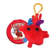 GIANTMicrobes Keychain - Heart Heart Organ