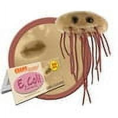 GIANTmicrobes E. Coli Plush Learn About The Importance of Gut Health and Food Safety with This Unique Fun Gift for Families Teachers Chefs