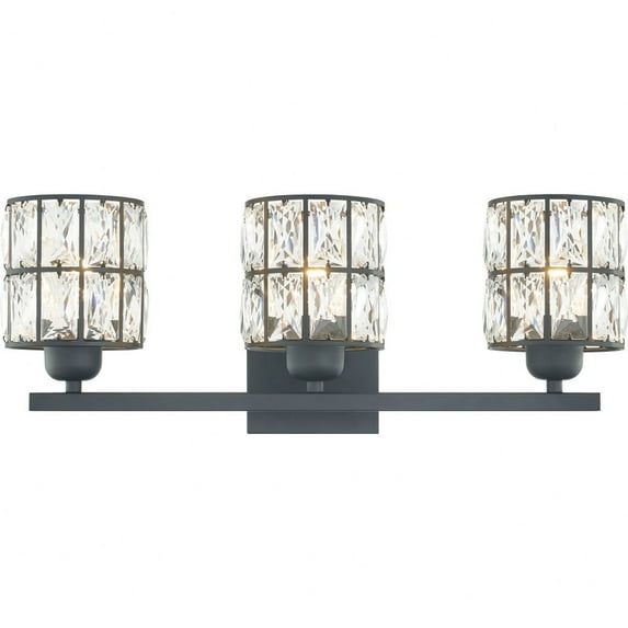 GIB8622MBK Quoizel Lighting Gibson - 3 Light Large Bath Vanity