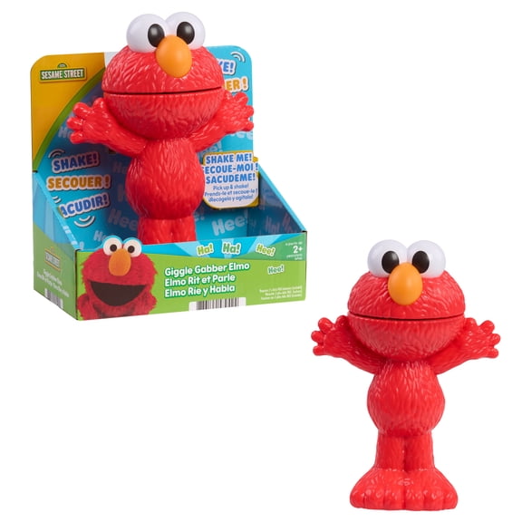 Sesame Street Elmo Giggle Gabber Interactive Sound Effects Toy, Laughing & Giggling, Ages 2+