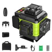 GIBIMOFI 16 LINE LASER LEVEL 360 SELF LEVELING 4X360 PROFESSIONAL 4D GREEN