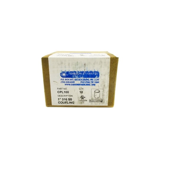 GIBSON STAINLESS CPL100 NSFS