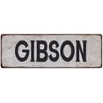 thumbnail image 1 of GIBSON Vintage Look Rustic Chic Metal Sign 8x24 108240036398, 1 of 1