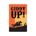 thumbnail image 1 of GIDDY UP! Decal cowboy animal horse ride song western farmer | Indoor/Outdoor | 7" Tall, 1 of 4