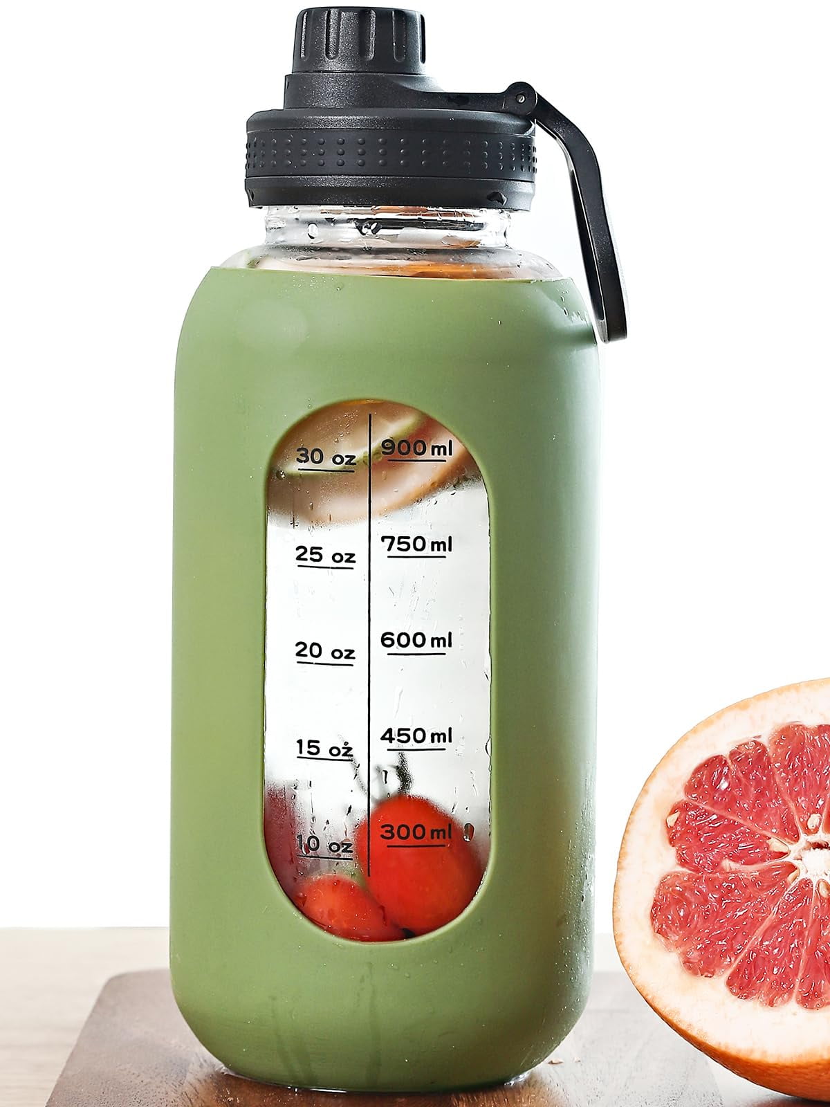 https://i5.walmartimages.com/seo/GIEMIT-Glass-Water-Bottles-40-oz-Silicone-Sleeve-Drinking-Hydration-Reusable-BPA-Free-Borosilicate-Wide-Mouth-Motivational-Time-Marker-Brush-Olive-Gr_70247e4b-b828-49b3-8718-274dc321fd70.6b43023916a56df1aa4cc3de5cbb2333.jpeg