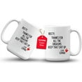 thumbnail image 1 of GIFAMI Unique Valentine Gifts for Couple Lovers, Personalized with Your Sweet Photo Gift Ceramic Novelty Coffee Mug (Funny Valentine's Day, 15oz. Red Accent Mug), 1 of 7