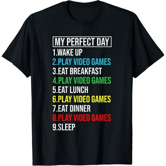 GIFT IDEA: The Perfect Gaming Day Surprise for Gamers Funny T-Shirt