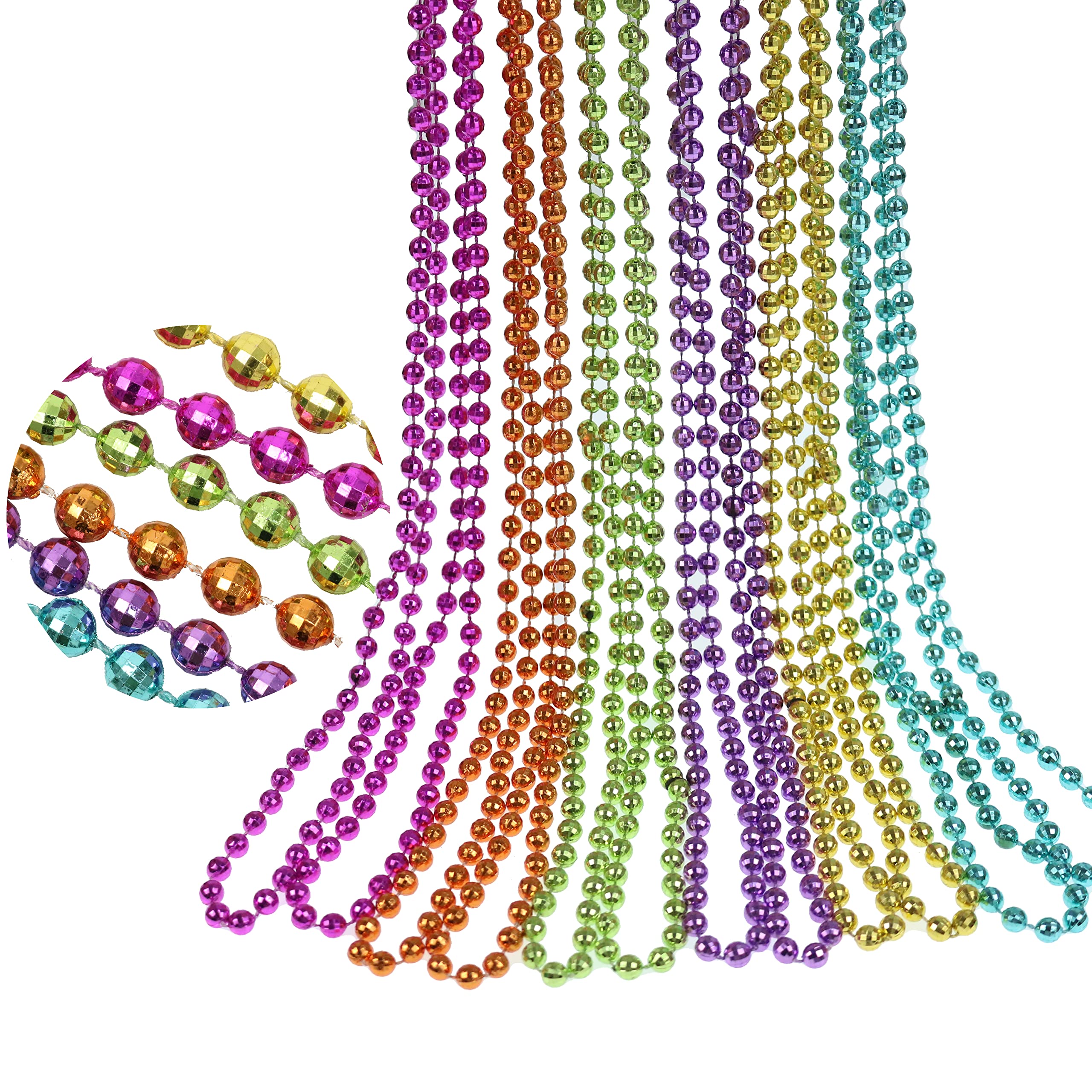mardi gras balloon garland
