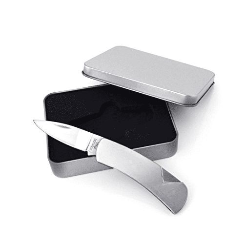 GIFTS INFINITY Stainless Steel Lock-Back Knife Set (4)