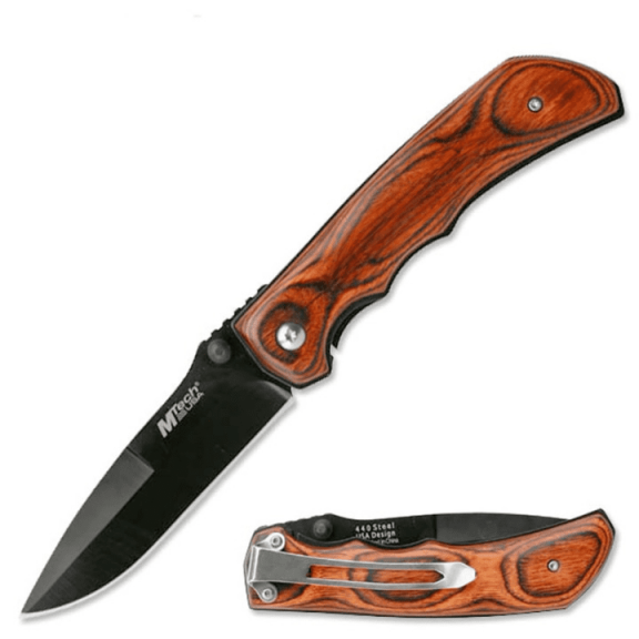 GIFTS INFINITY - Wooden Folding Pocket Knife (MT-408)