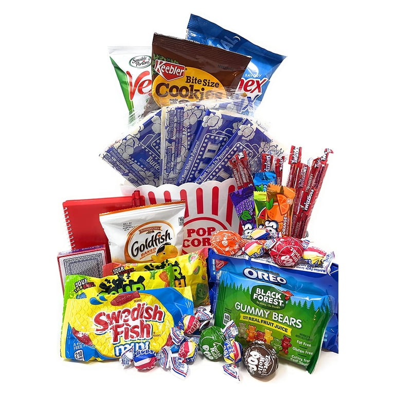Ultimate Game Night Gift Basket | Includes Uno, Spot It, Guess Who, Cards, Snacks & Candy For Family Fun 1 thumbnail image