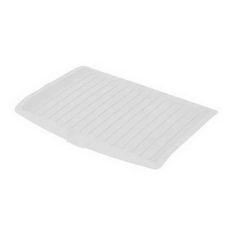 Dish Drain Board, White, Sold by at Home