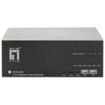 GIGABIT NVR-0204 4-CH NETWORK VIDEO RECORDER W/2-WAY AUDIO