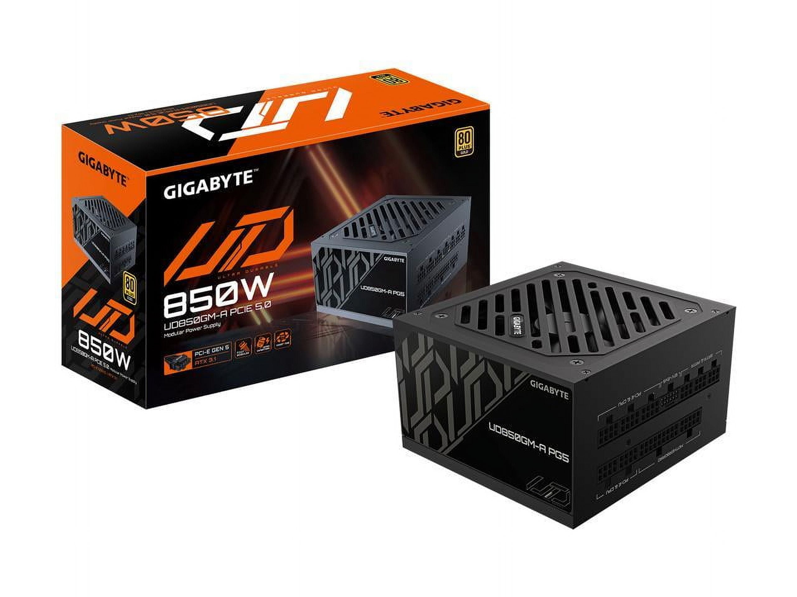 Alimentation PC Gigabyte GP-UD850GM PG5 unité d'alimentation d'énergie 850 W 20 4 pin ATX ATX