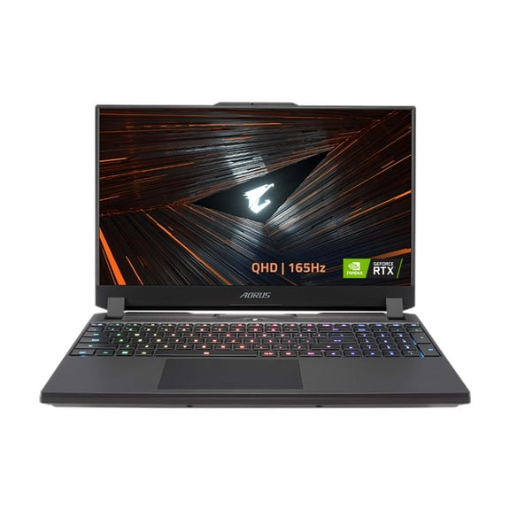 GIGABYTE AORUS 15 XE5: 15.6" QHD 2560x1440 IPS-Level Display, Intel Core i7-12700H, NVIDIA GeForce RTX 3070 Ti Laptop GPU 8GB GDDR6, 16GB DDR5 RAM, 1TB SSD, Win11 Home (AORUS 15 XE5-73USB34SH)
