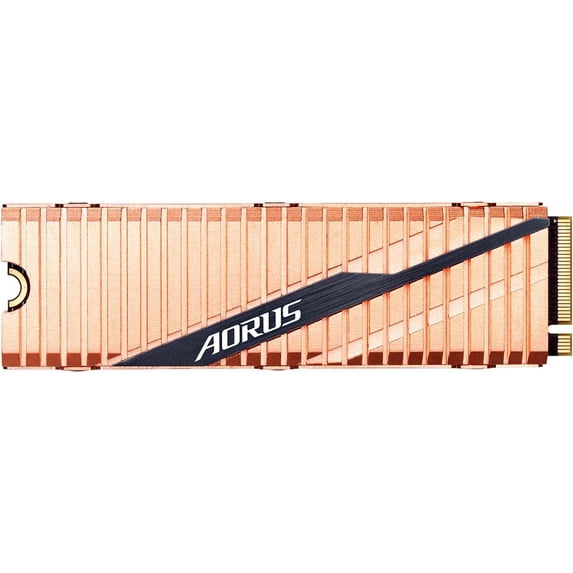 GIGABYTE AORUS NVMe Gen4 SSD 2TB M.2 2280 PCI-Express 4.0 x4 3D TLC Internal Solid State Drive (SSD) Dual Side Copper GP-ASM2NE6200TTTD