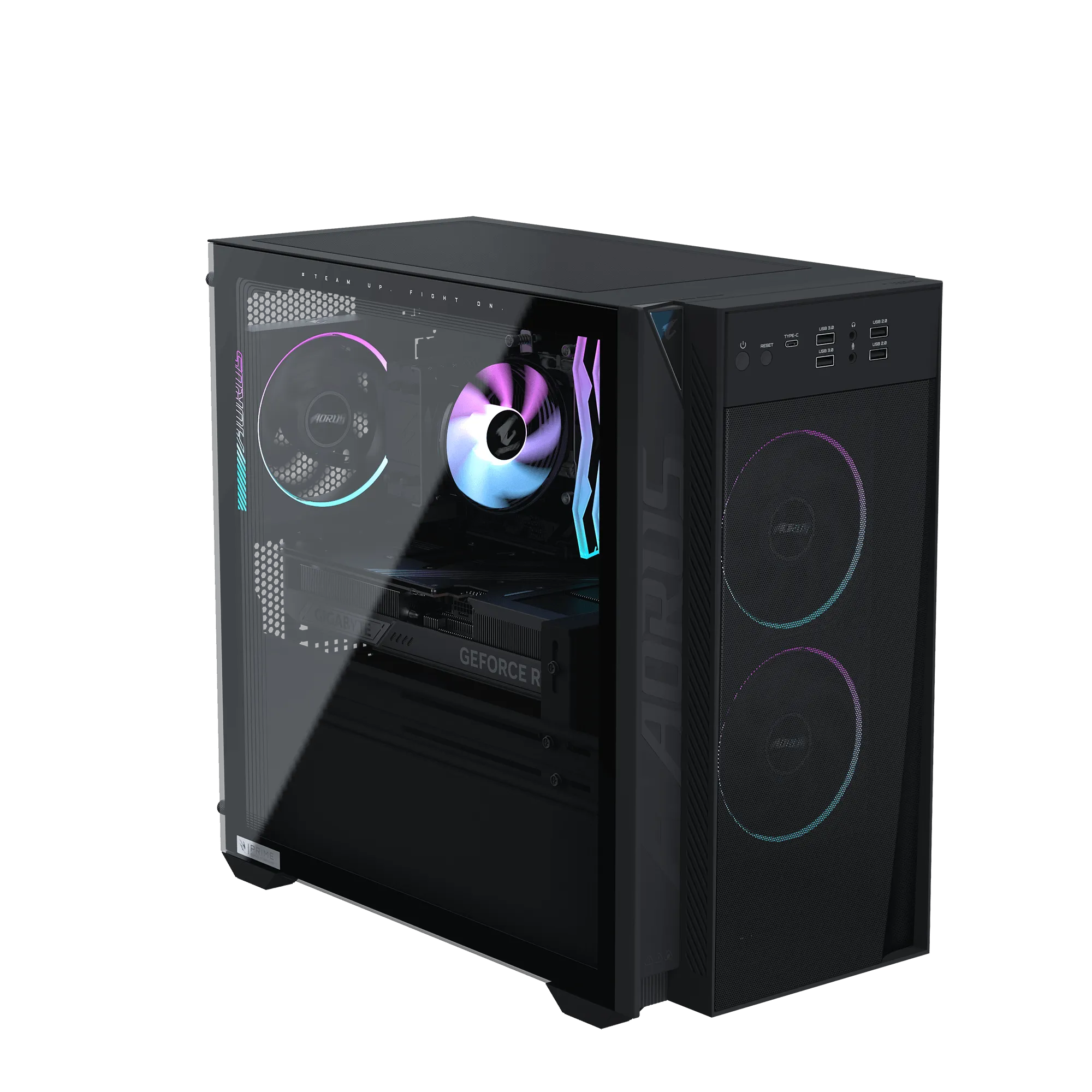GIGABYTE AORUS Prime 3, Ryzen 5 9500F, RTX 5060, 16GB, 1TB SSD, Win11, AP3A5N6-5104