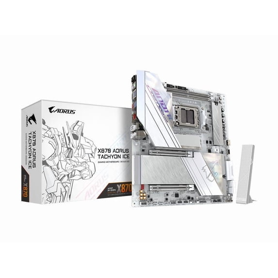 GIGABYTE AORUS X870 TACHYON ICE AM5 AMD X870 Extended ATX AMD X870 Motherboard