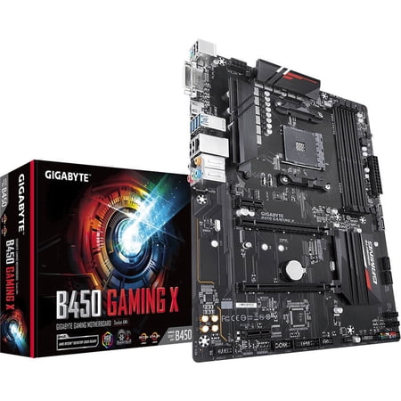 GIGABYTE B450 GAMING X Desktop Motherboard